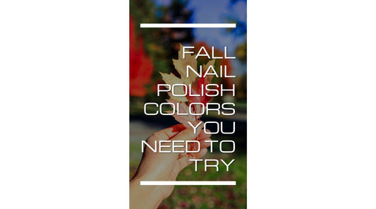 Popular Fall nail polish colors 