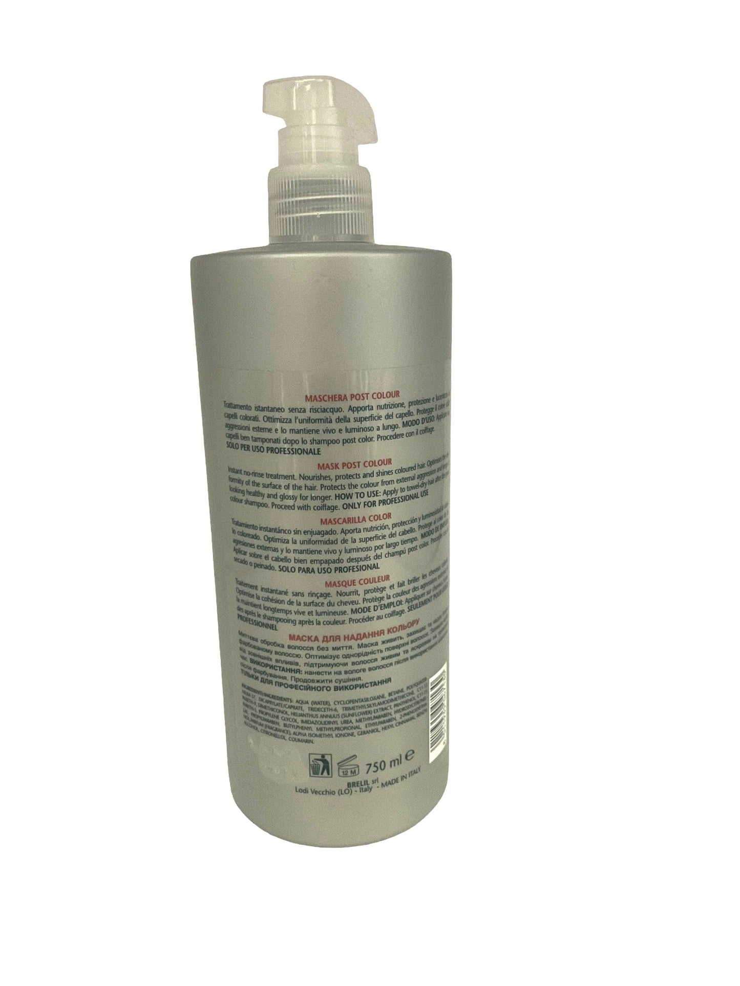 Brelil Colorianne Prestige Color Lasting Mask Leave In 25.35 oz Hair Conditioner