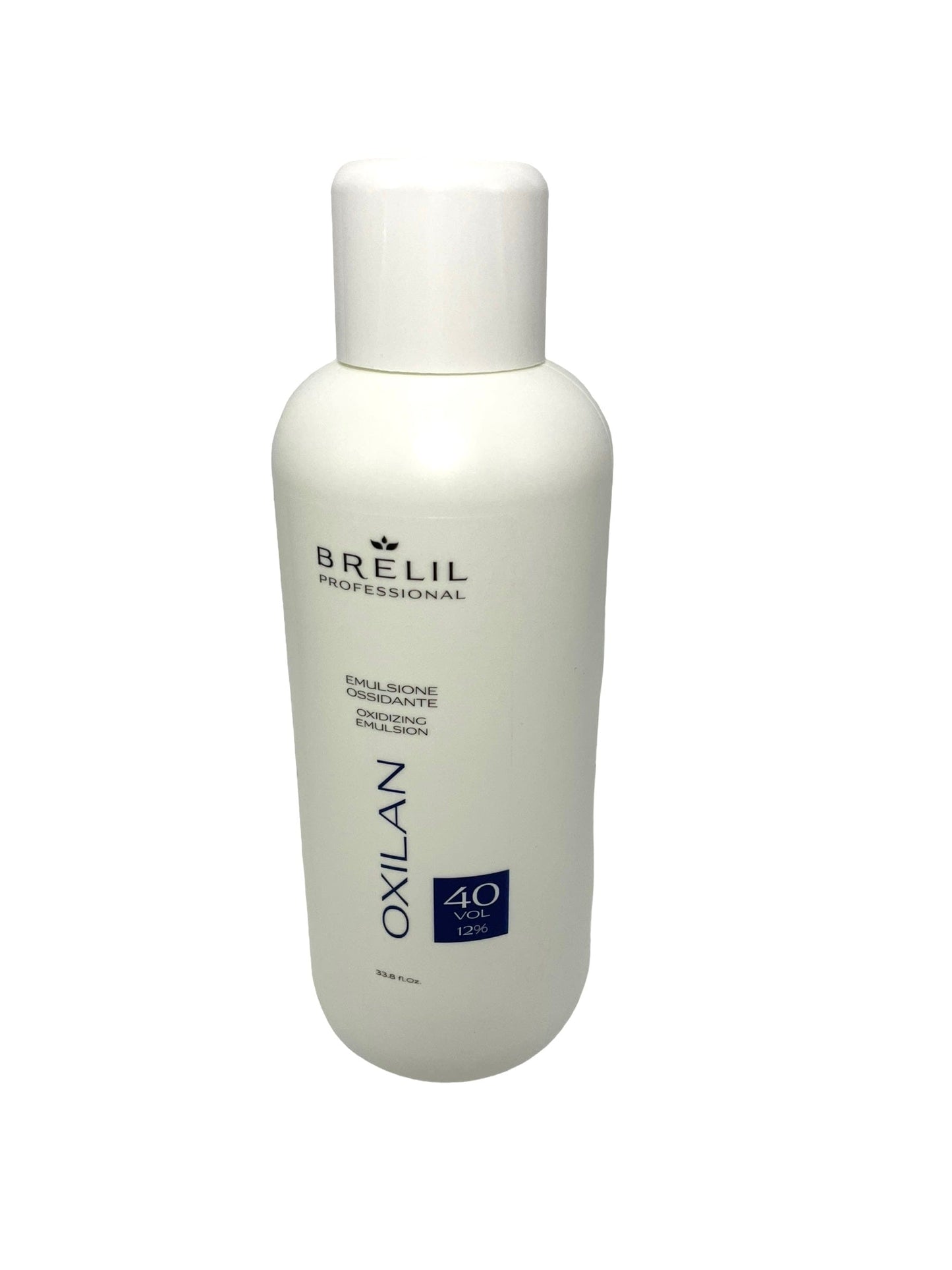 Cream Peroxide Brelil 5, 10, 20, 30 or 40 Volume Color Developer 1 Liter Hair Color
