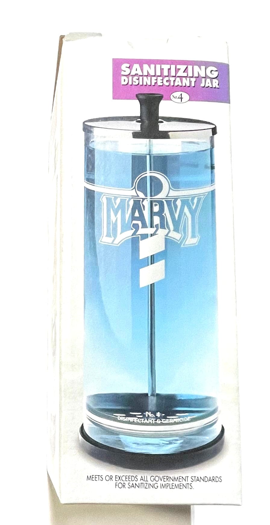 Disinfectant Sanitizing Marvy Glass Jar Sanitizing Jar