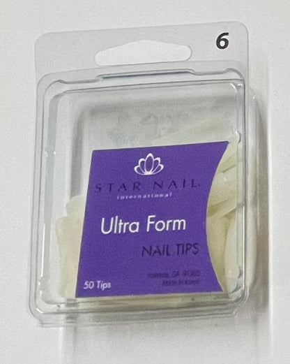 Nail Tips Star Nail Ultra Form Nail Tips 50 pk Nail Tips