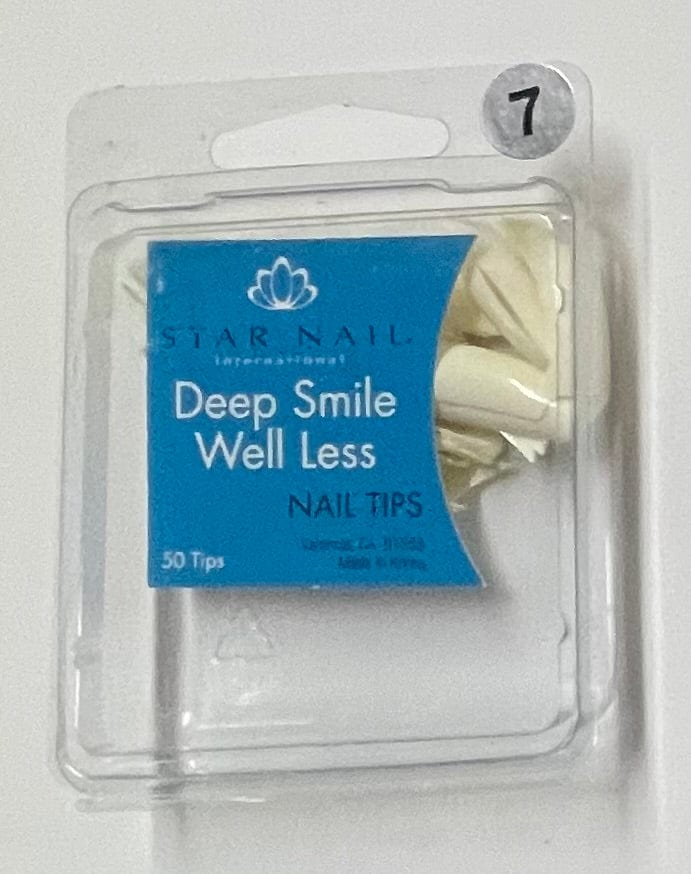 Nail Tips Star Nail Deep Smile Well Less Nail Tips 50 pk Nail Tips