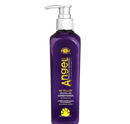 Angel Professional No Yellow Purple Shampoo & Conditioner Set Each 16.9 oz Shampoo & Conditioner