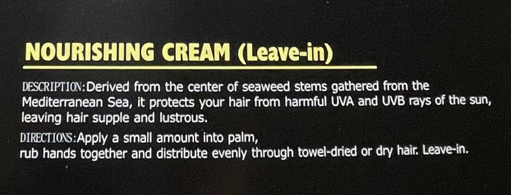 Angel Professional Nourishing Cream Hair Leave In 180 gr Hair Leave in Cream