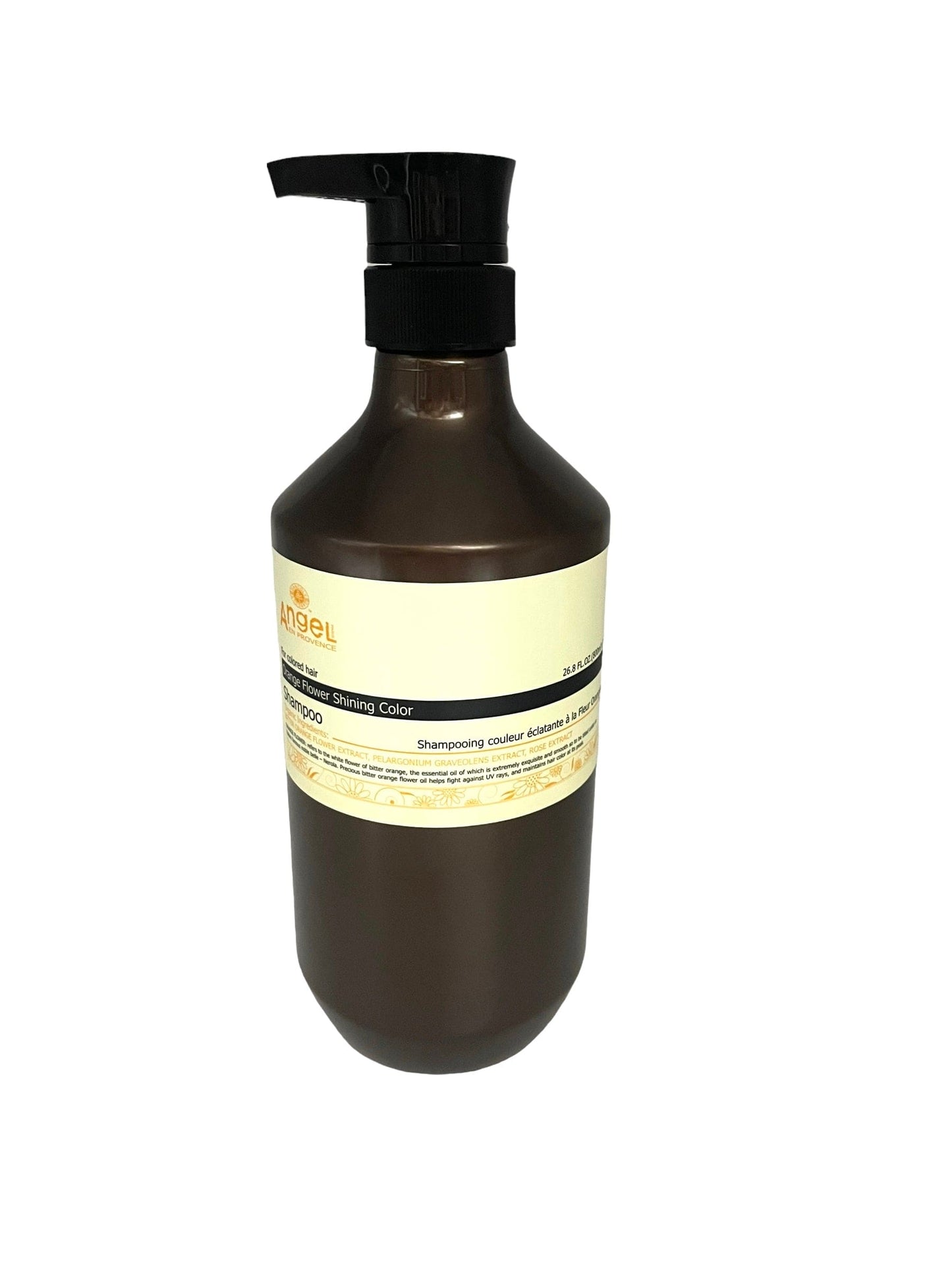 Angel Provence Organic Orange Flower Colored Hair Shampoo 26.8 oz Shampoo
