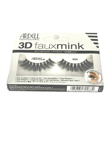 Ardell 3d Faux Mink Lash #860 False Eyelashes