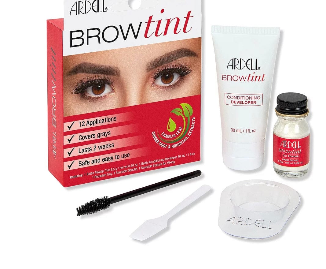 Ardell Brow Tint Soft Black - Dark Brown - Med. Brown Kit Brow Tint