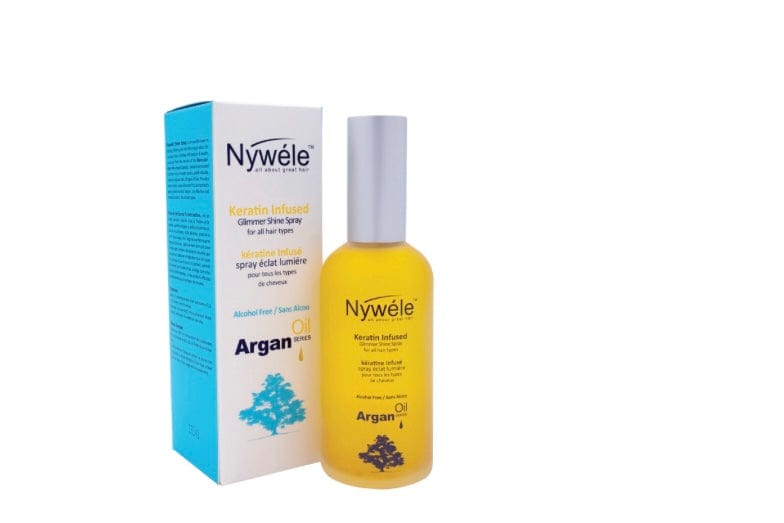 Argan Oil Keratin Infused Nywele Hair Oil Spray 3.4 oz Hair Oil