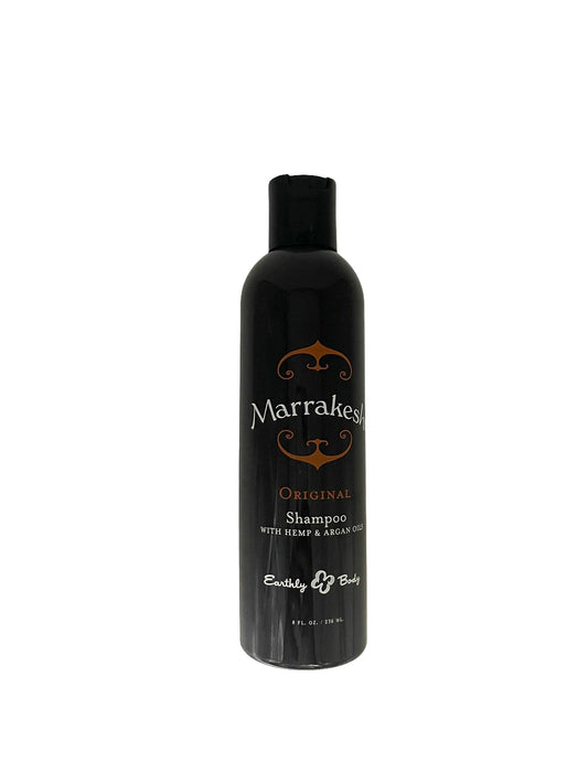 Argan Oil Shampoo Earthly Body Marrakesh Original Scent with Hemp  8 oz Shampoo