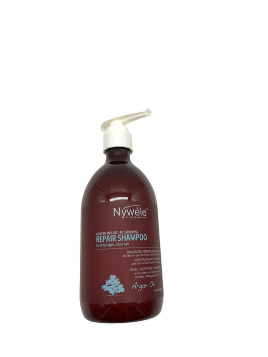 Argan Oil Shampoo Keratin Infused Nywele Hair Repair 16.9 oz Shampoo