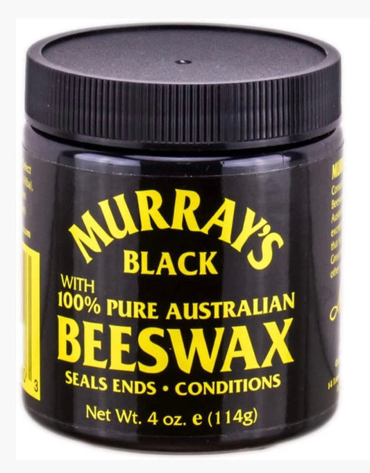 Bees Wax 100% Pure Australian Black 2 pk Each 4 oz Hair Wax