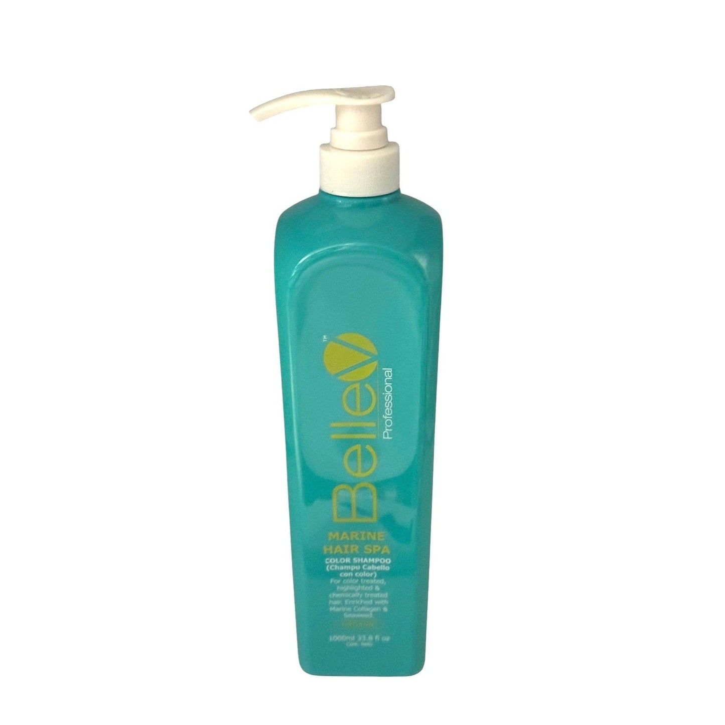 Bellev Organic Marine Hair Spa Color Shampoo Marine Collagen & Seaweed 33.8 oz Shampoo
