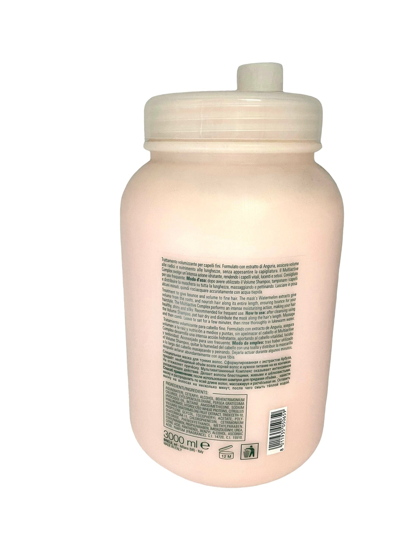 Brelil Watermelon Hair Juice Conditioner For Fine Hair 101.4 oz Hair Care