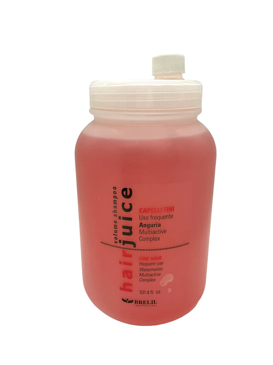 Brelil Watermelon Hair Juice Shampoo Volume For Fine hair 101.4 oz Hair Care