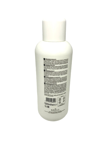 Cream Peroxide Brelil 5, 10, 20, 30 or 40 Volume Color Developer 1 Liter Hair Color