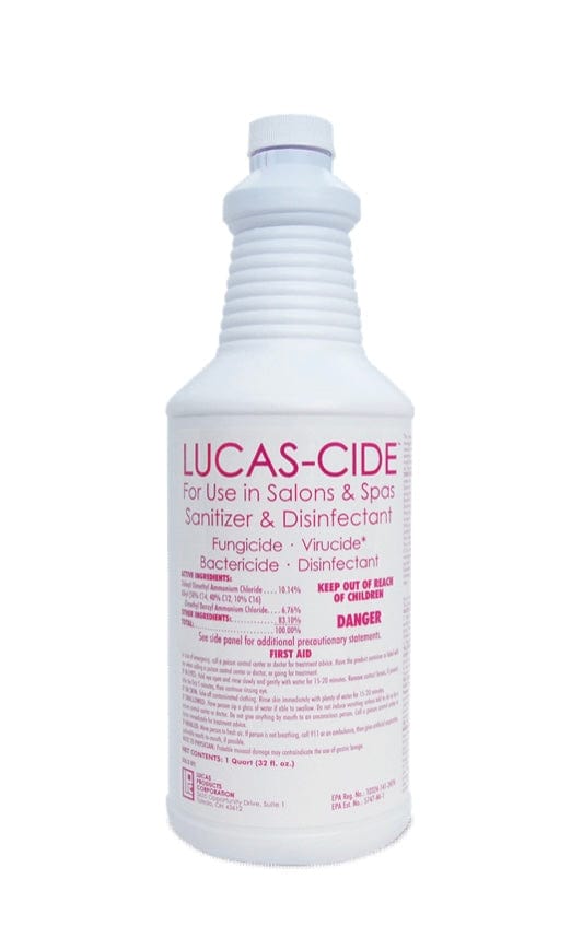 Disinfectant Sanitizer Lucas Cide Pink Ready To Use 32 oz Health & Beauty