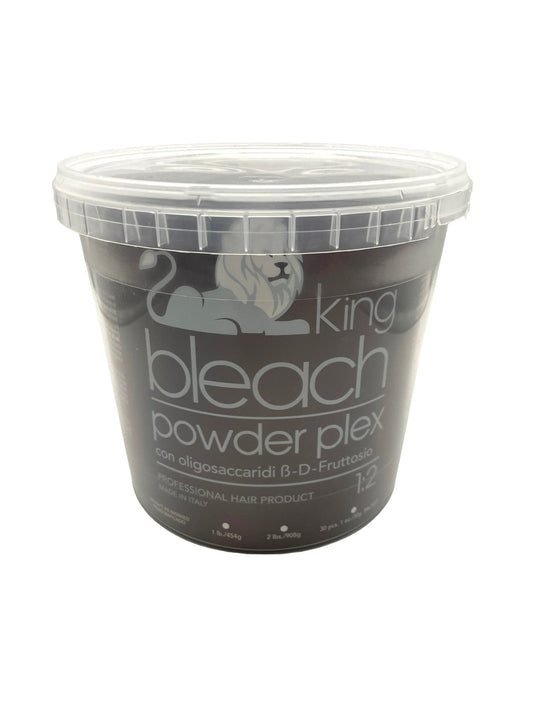 Hair Bleach The King Bleach Blue Powder With Plex 12 Level Lift 2 lb Bleach
