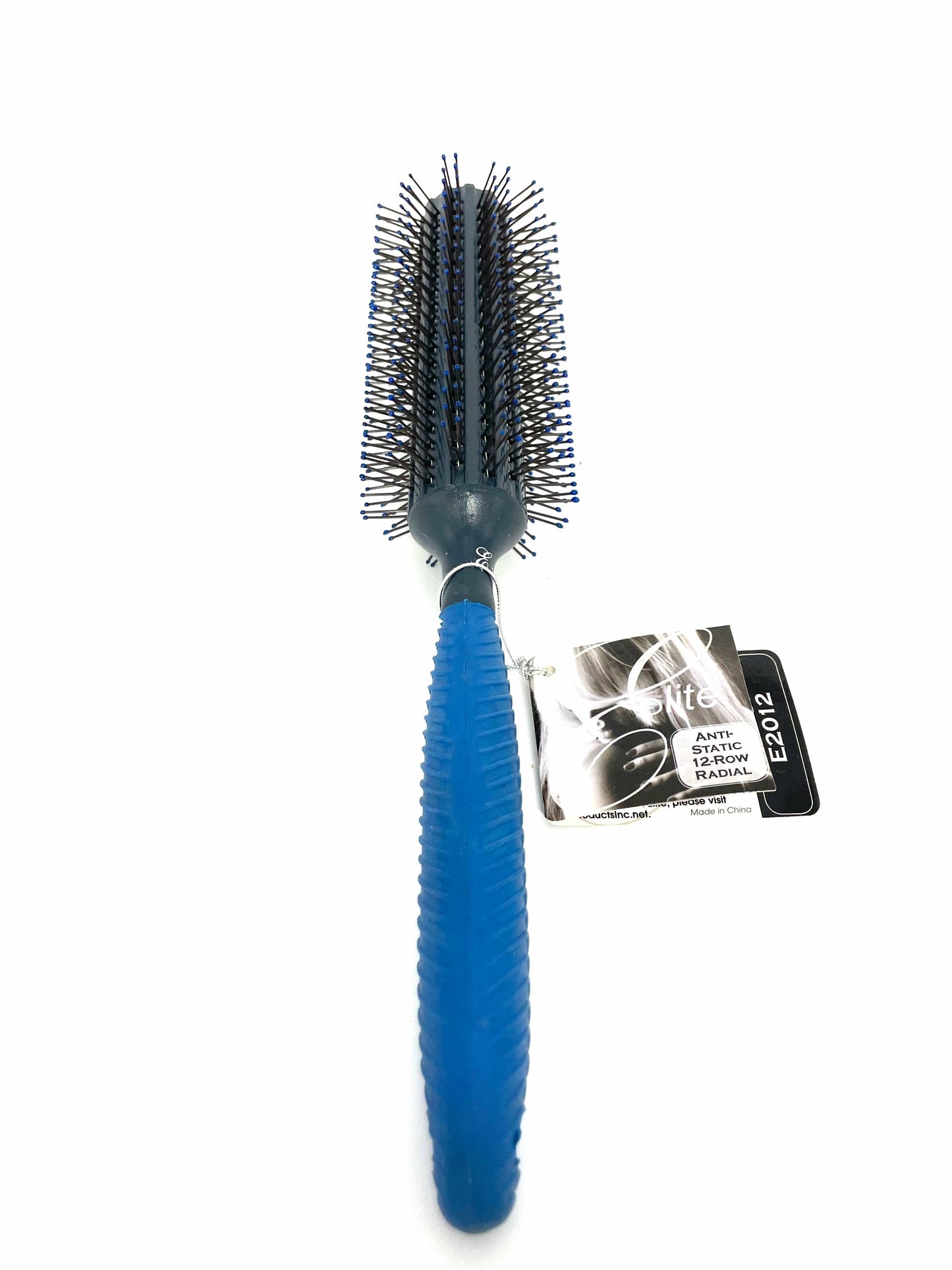 Hair Brush Round Anti Static Ionic Ball Tipped V Nylon Bristle Elite # E2012 Round Brush