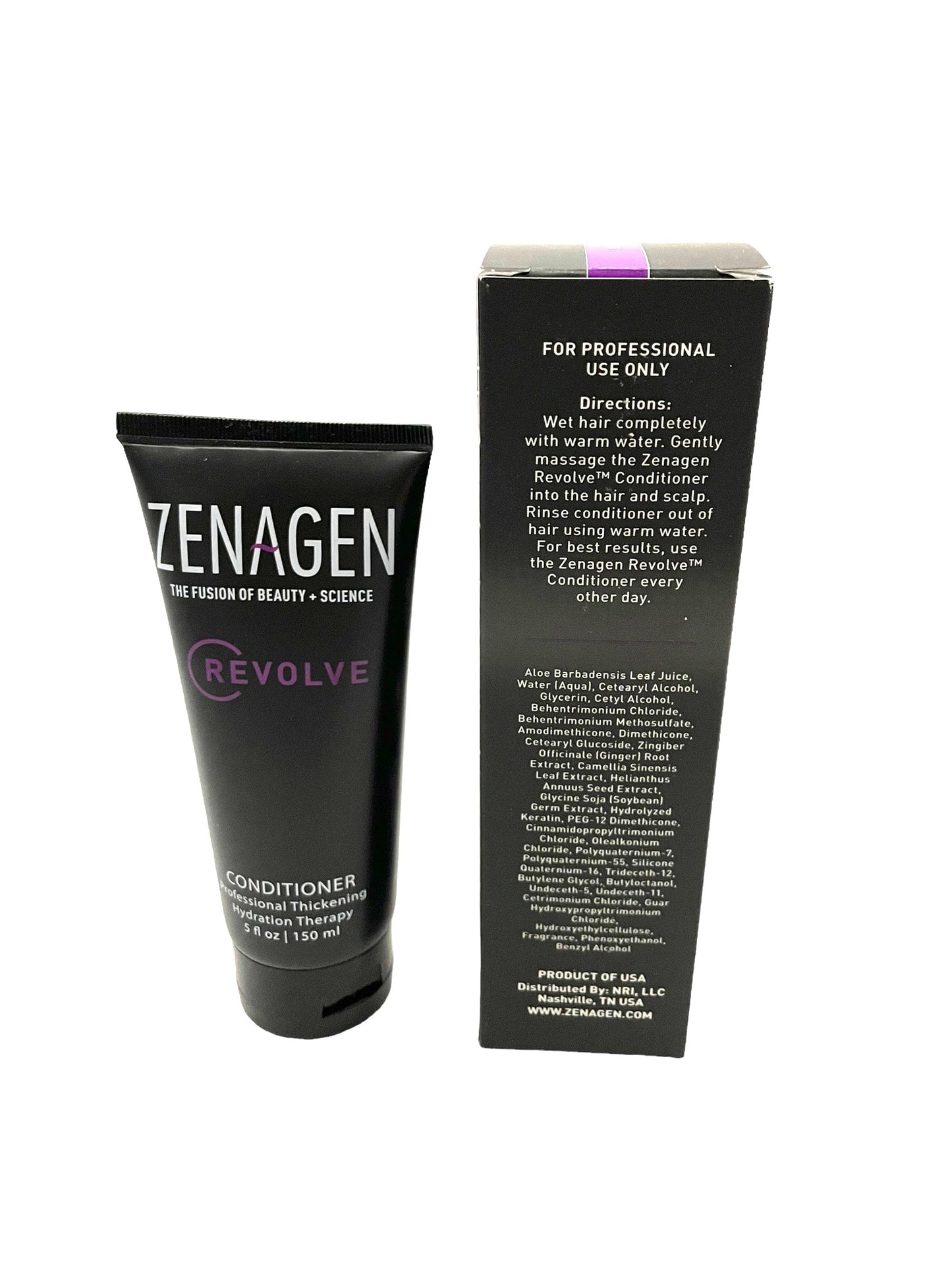 Hair Loss Conditioner Zenagen Revolve Professional Thickening Hydration Therapy 5 oz Hair Loss Conditioner