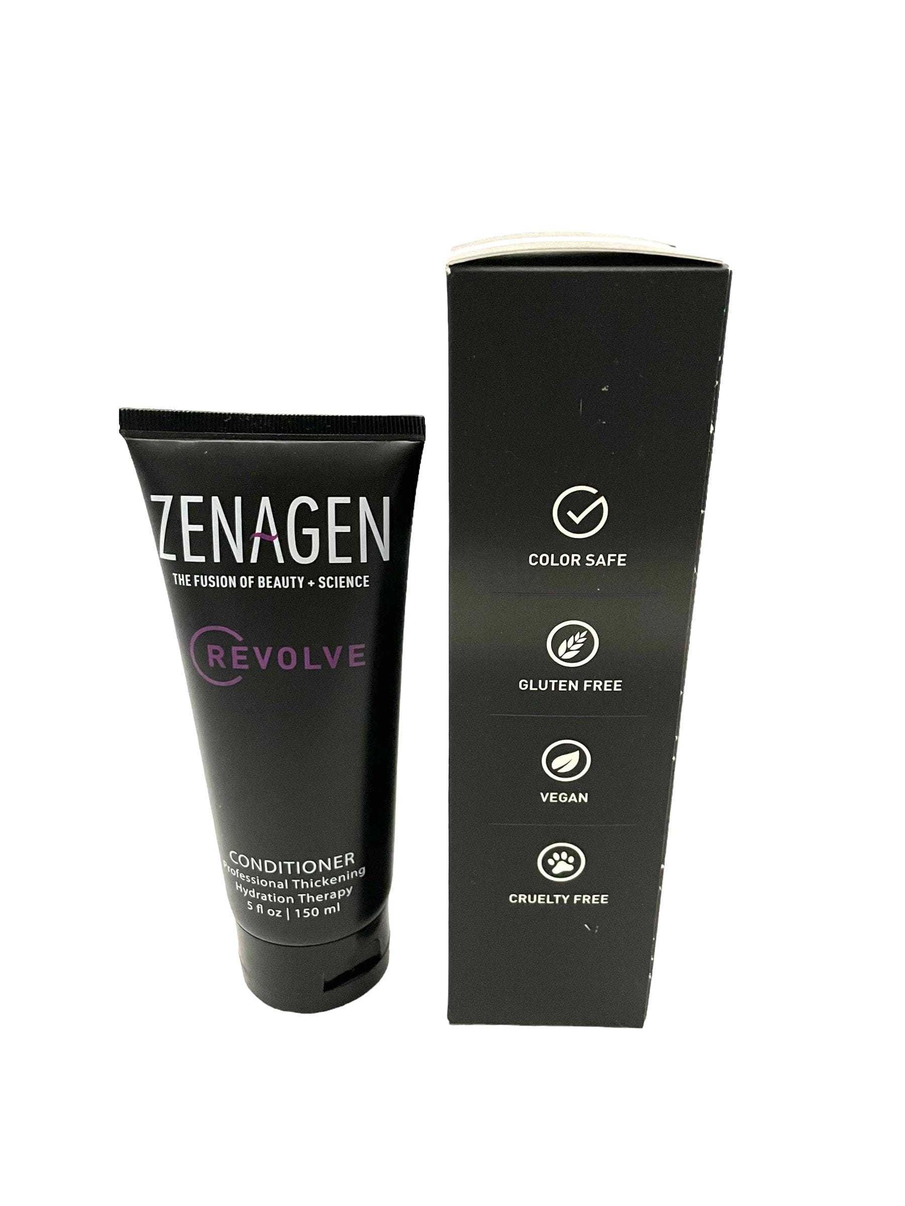 Hair Loss Conditioner Zenagen Revolve Professional Thickening Hydration Therapy 5 oz Hair Loss Conditioner