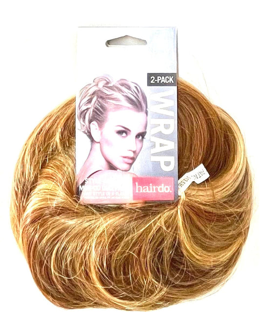 Hair Wrap Style A Do & Mini Do (Duo Pack)  Butter Toast #R1416T Ponytail Holders