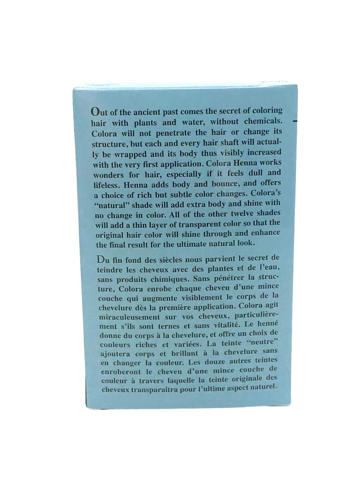 Henna Hair Dye Powder Black 2 oz Hair Color