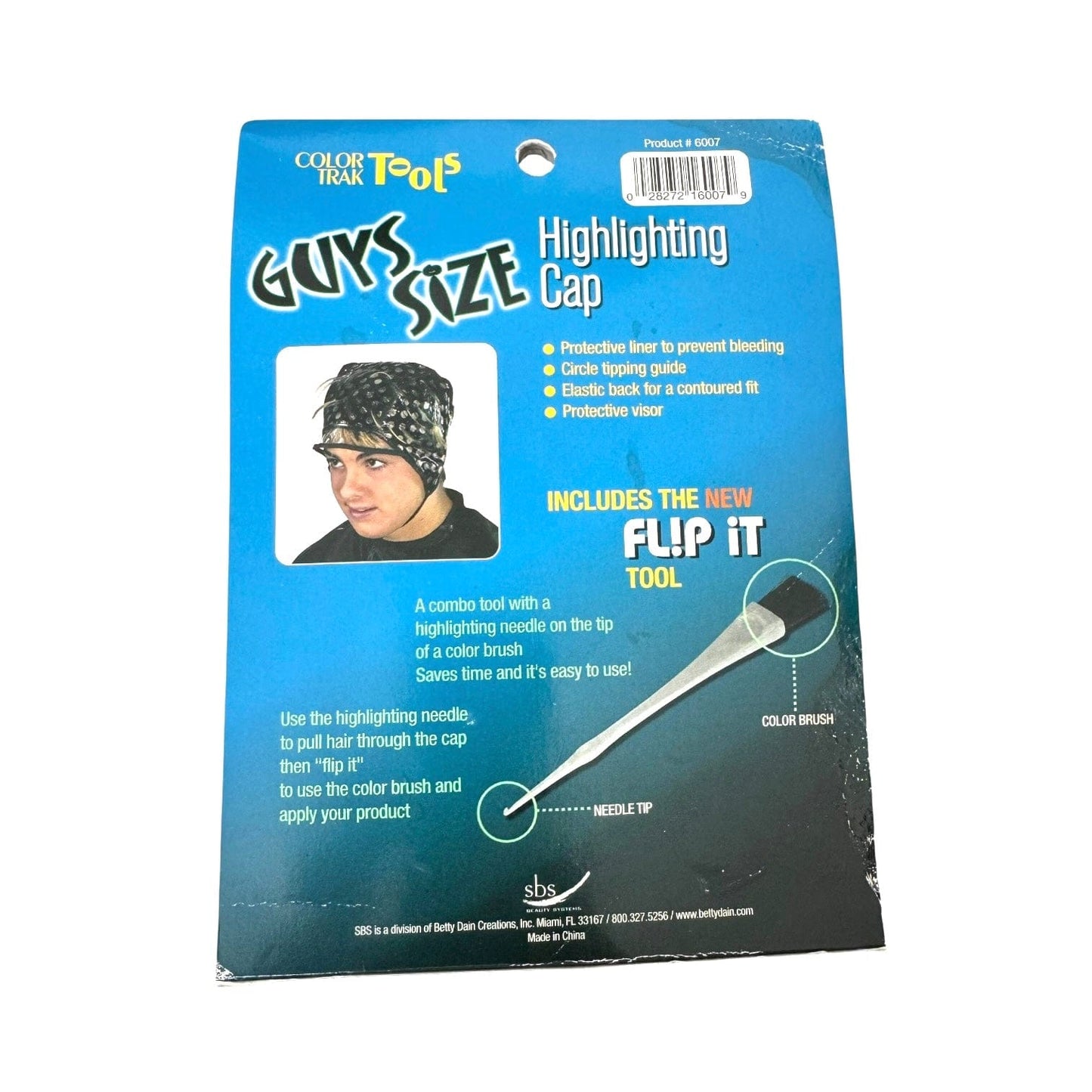Highlighting Cap Guys Size With Flip It Tool 1pk Hair Cap