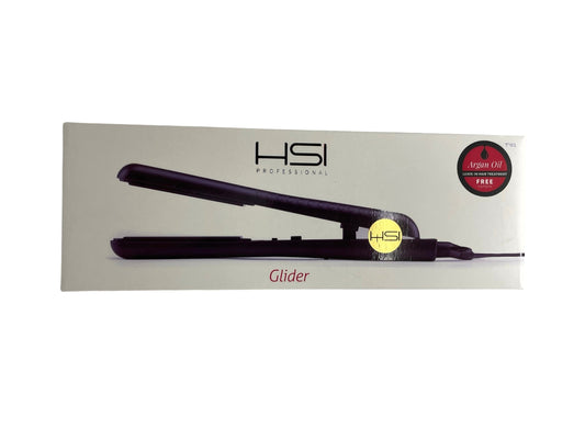 HSI Glider Ceramic Pro Flat Iron 1” Dual Voltage 450F Flat Iron