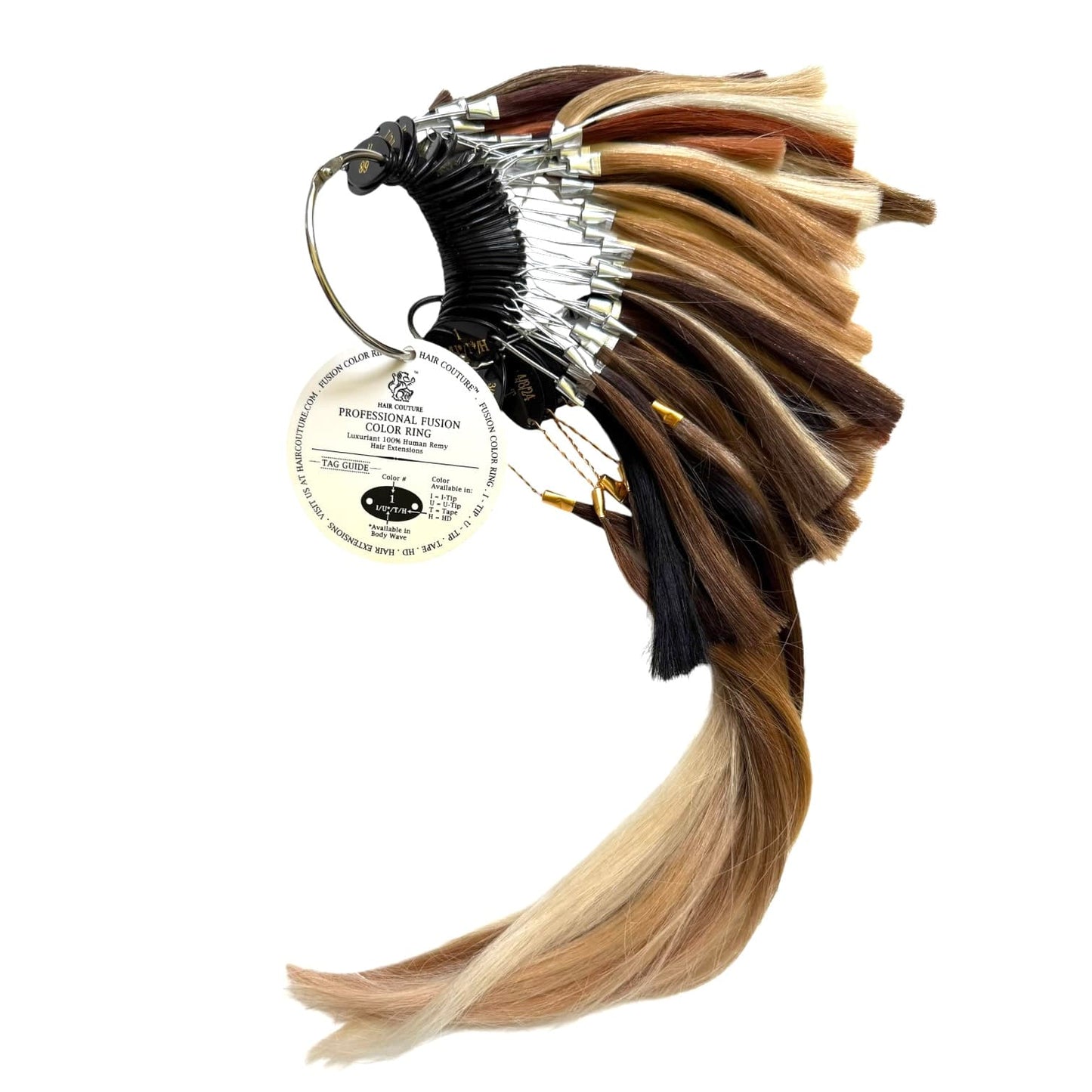 Hair Couture Hair Extensions Fusion Color Ring Hair Extensions