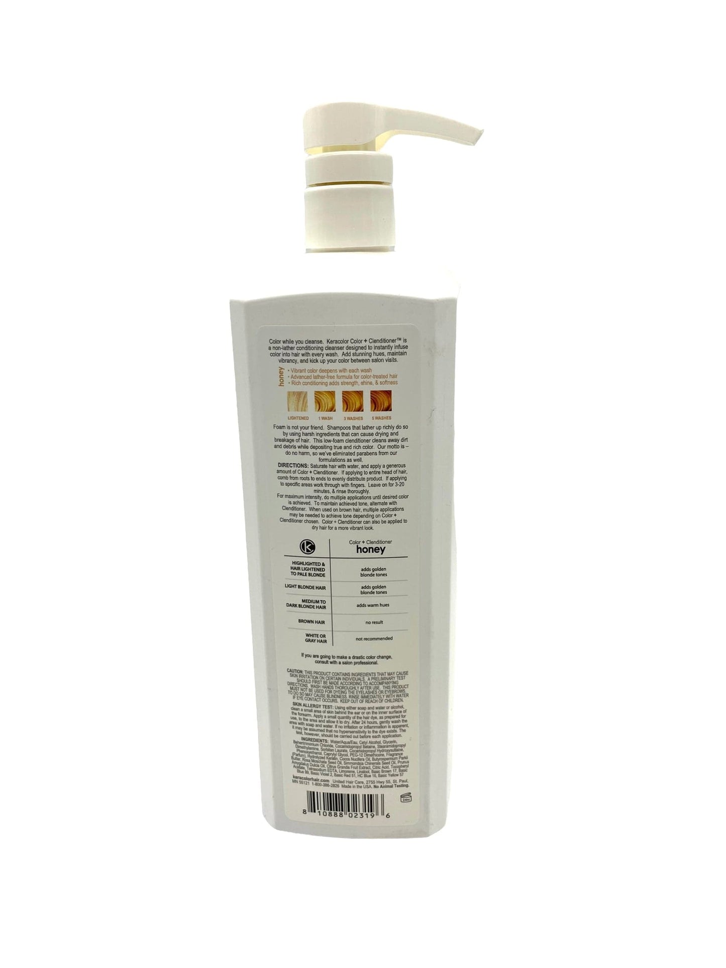 Keracolor Clenditioner Honey 33.8 oz Shampoo & Conditioner