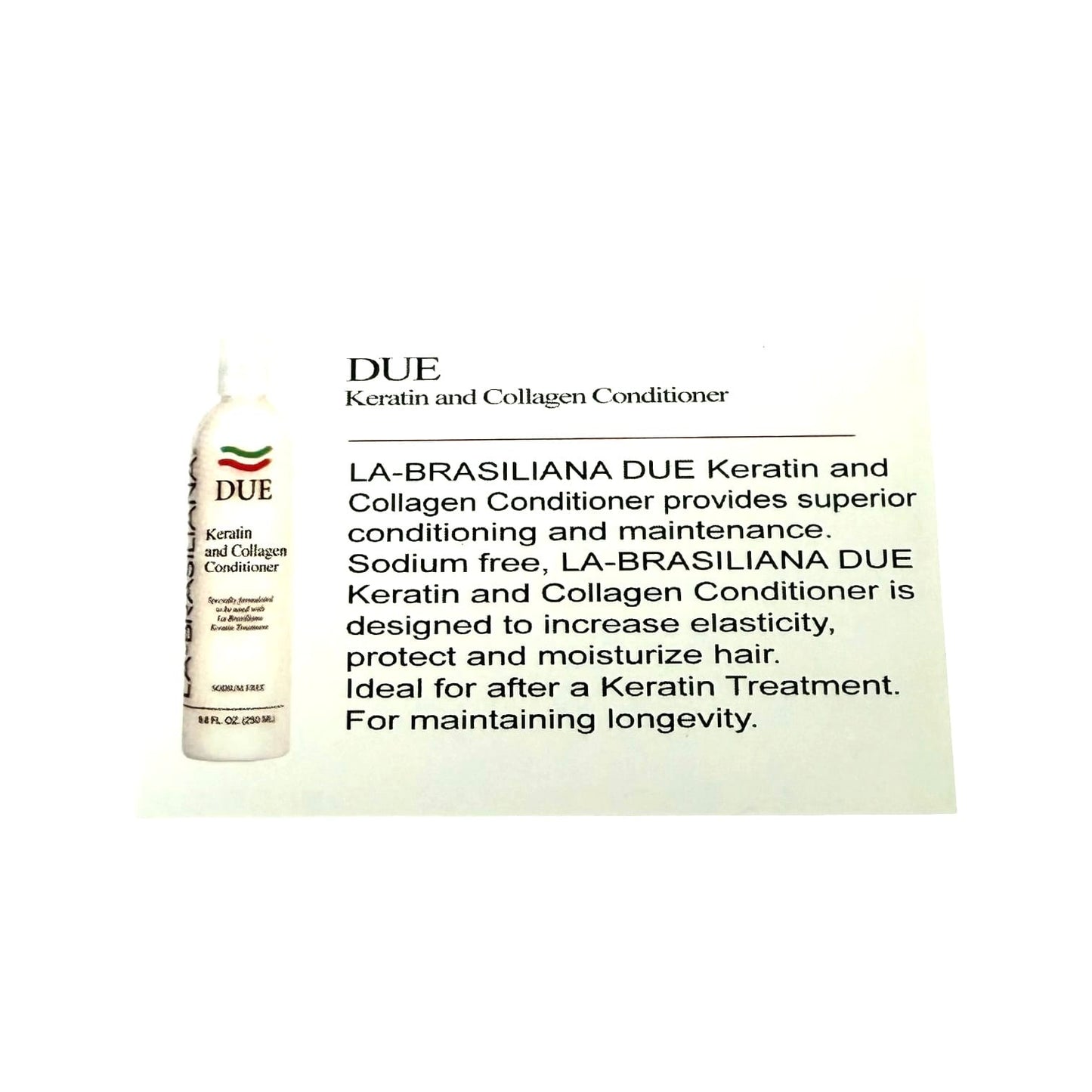 Labrasiliana Due After Keratin Treatment Conditioner Keratin Conditioner