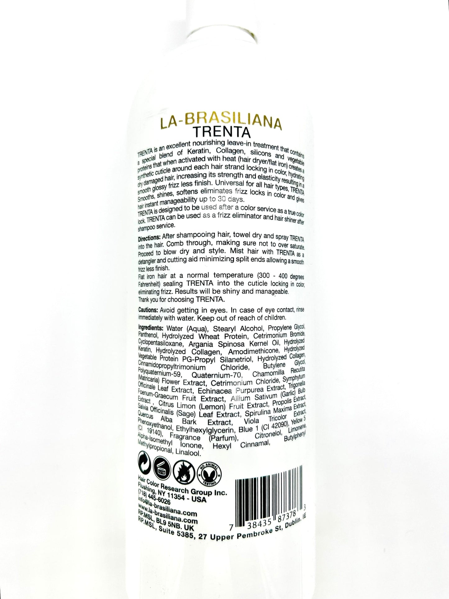 Labrasiliana Trenta 30 Day Blowout Treatment Keratin Treatment