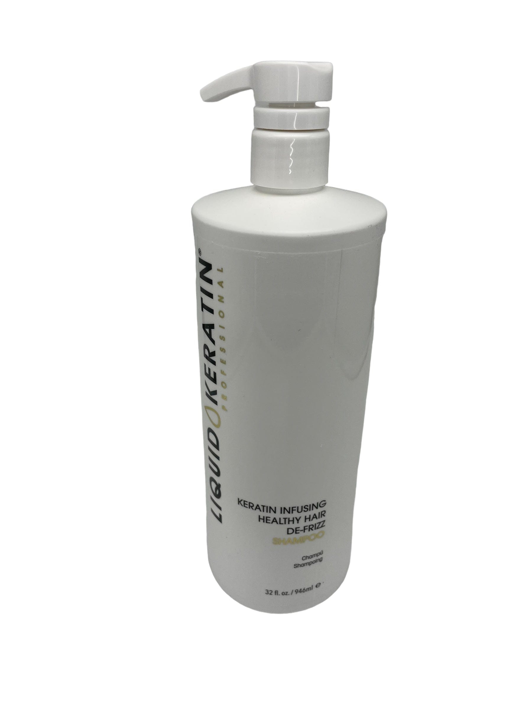 Liquid Keratin Infusing Healthy Hair De-Frizz Shampoo 32 oz Keratin Shampoo