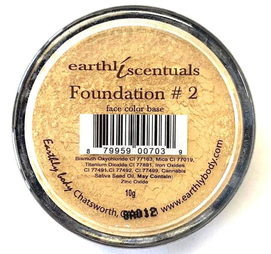 Mineral Foundation 2 Earthly Body Natural 10 gr Mineral