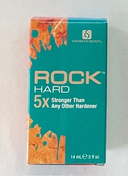 Nail Base Coat Rock Hard 5X Hardener 0.5 oz Nail Care