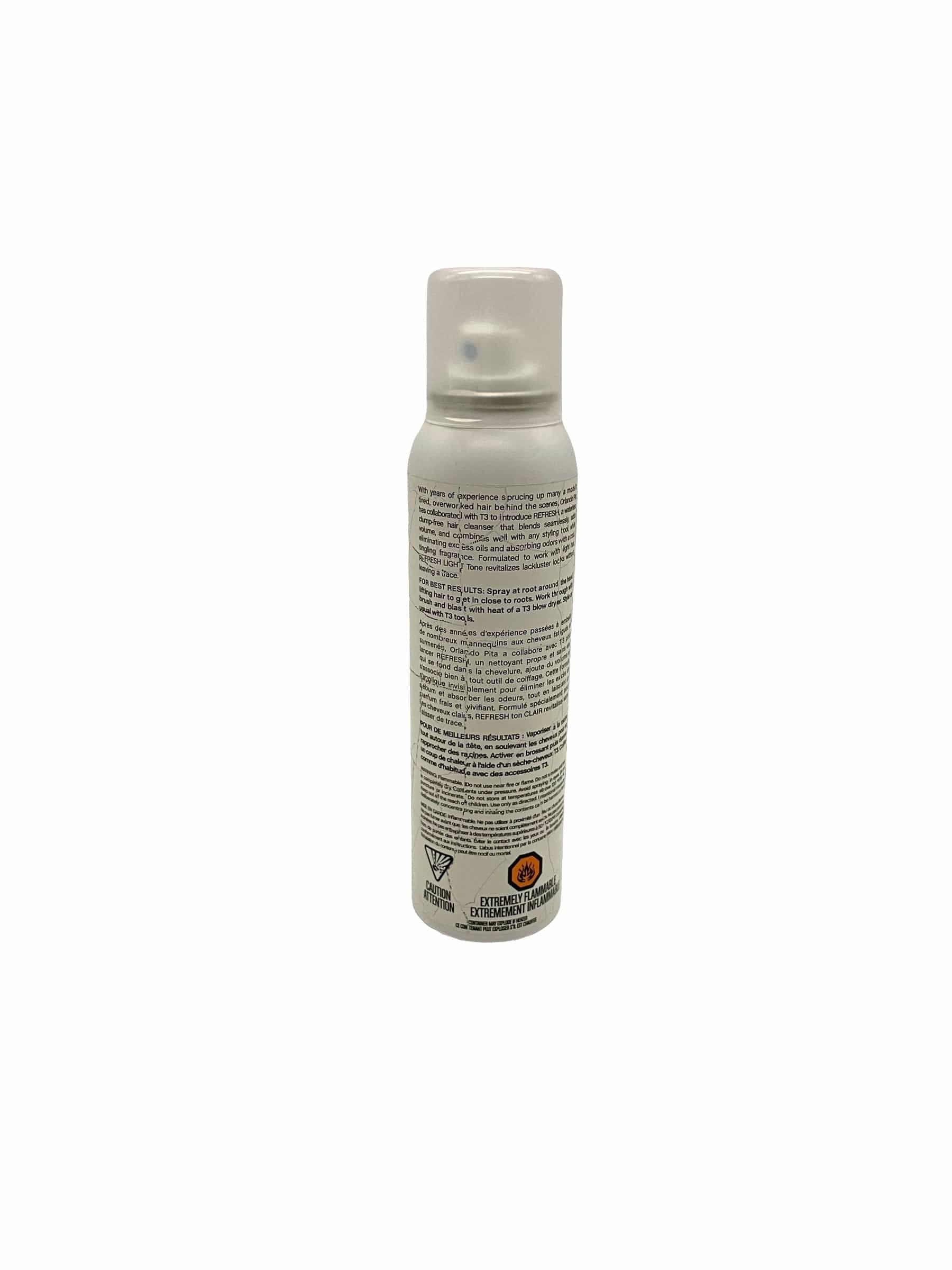 Orlando Pita T3 360 Refresh Volumizing Dry Shampoo Light Tone 3.3oz Dry Shampoo