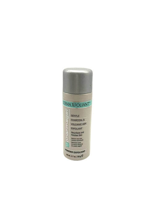 Pharmagel Derma Xfoliant Charcoal Volcanic Ash Powder 1.7 oz Face Exfoliant