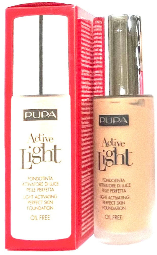 Pupa Milano Foundation Active Light Oil Free Golden Beige #050 Makeup