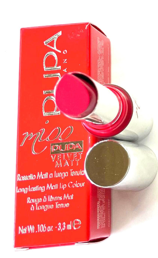 Pupa Milano Lipstick Miss Velvet Matt Coral #301 Makeup