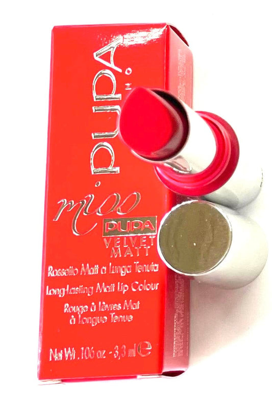 Pupa Milano Lipstick Miss Velvet Matt Red #400 Makeup