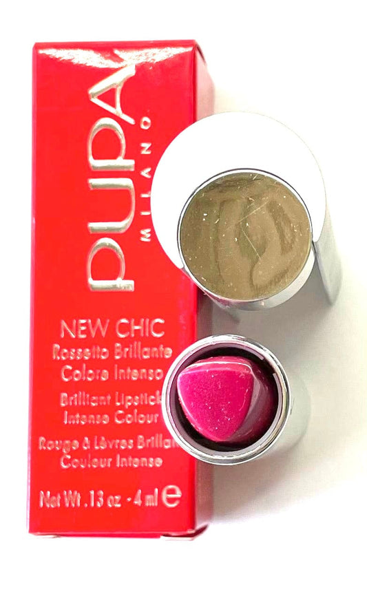 Pupa Milano Lipstick New Chic Metallic Fuchsia #35 Makeup