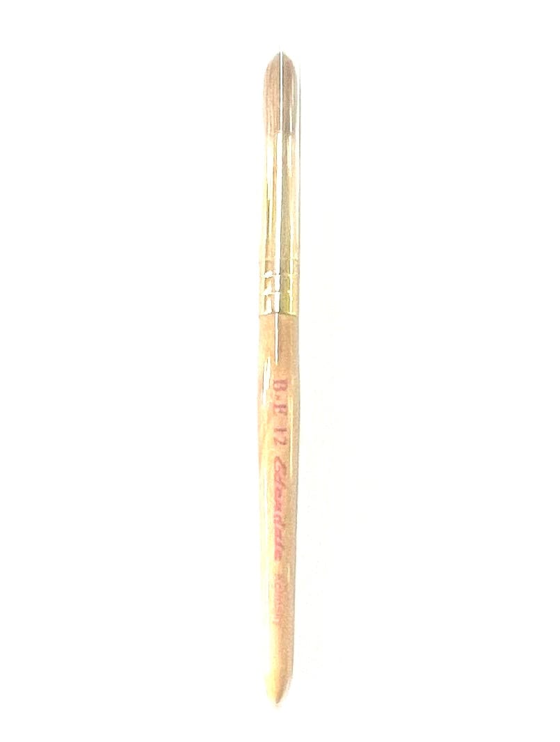 Reflection Beauty Supply Acrylic Nail Brush Kolinsky Sable Edendale Wood Handle Size 10 or 12 Nail Brush
