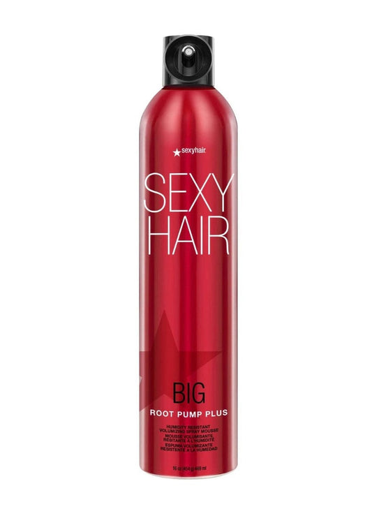 Sexy Hair Big Root Pump Plus Humidity Resistant Volumizing Spray Mousse 10oz Hair Spray