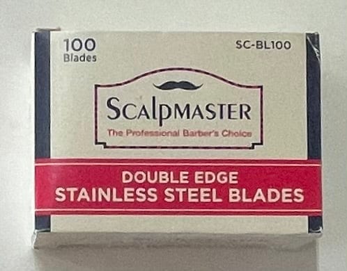 Shaving Razor Blades Double Edge Stainless Steel 100 pk Razor Blades