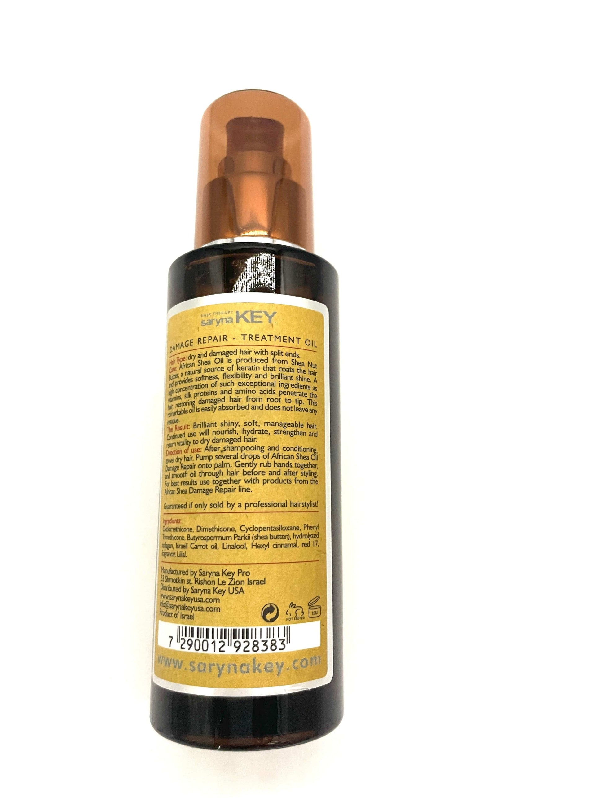 Hair Oil Saryna Key Pure African Damage Repair Hair Shea Oil 3.74 oz Hair Oil