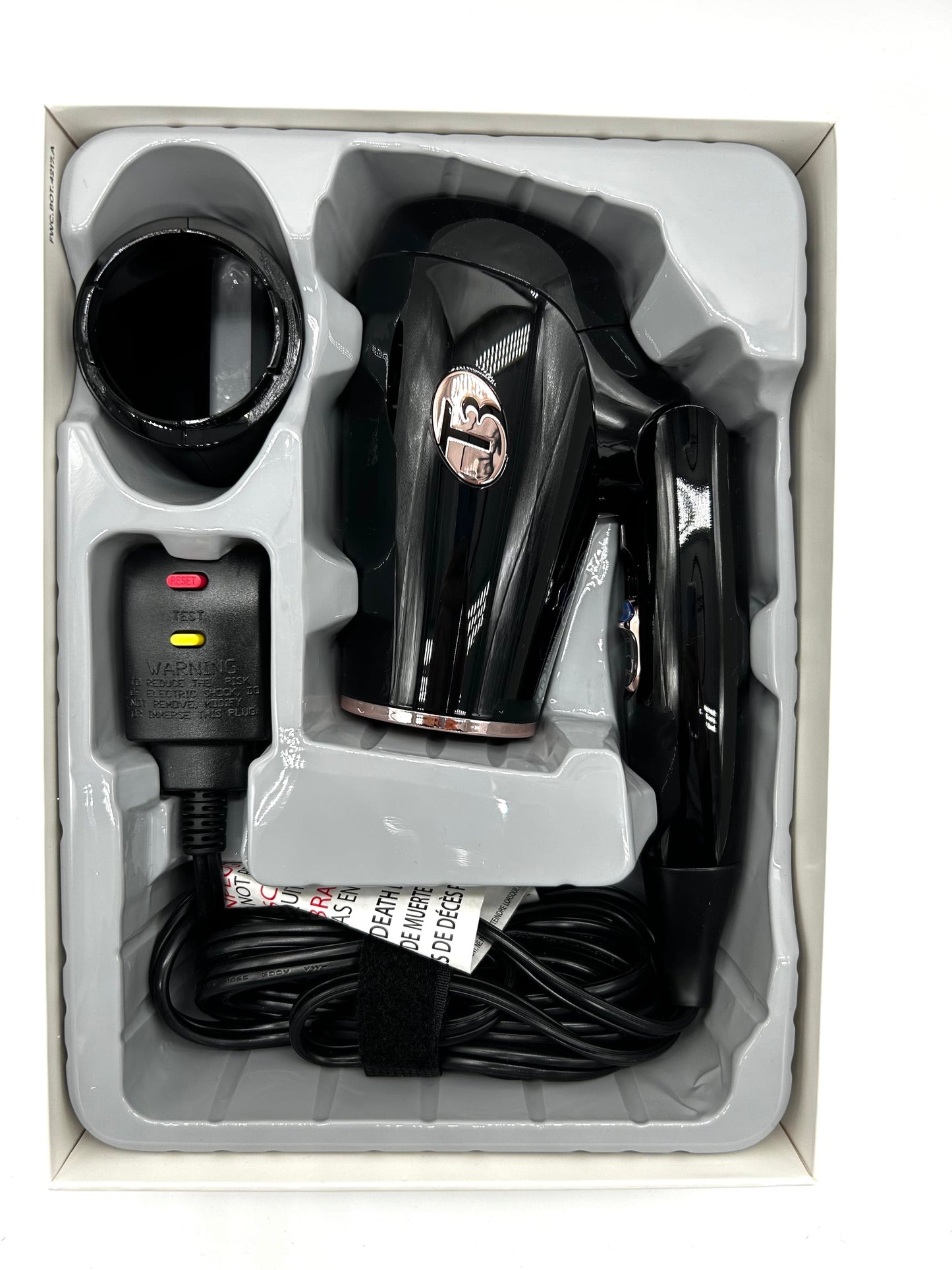 T3 Micro Featherweight Compact Folding Hair Dryer with Dual Voltage Dryer