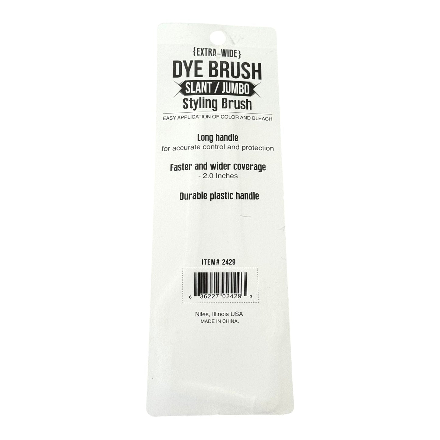 Tint & Bleach Brush Slant & Jumbo 2" Wide Tint Brush