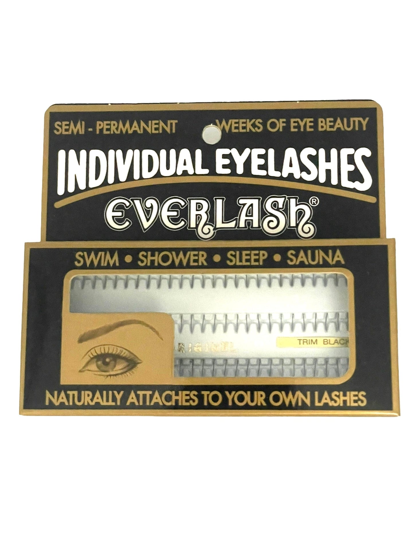 Eyelashes Ever Lash Black Individual Single Semi Permanent False Eyelashes