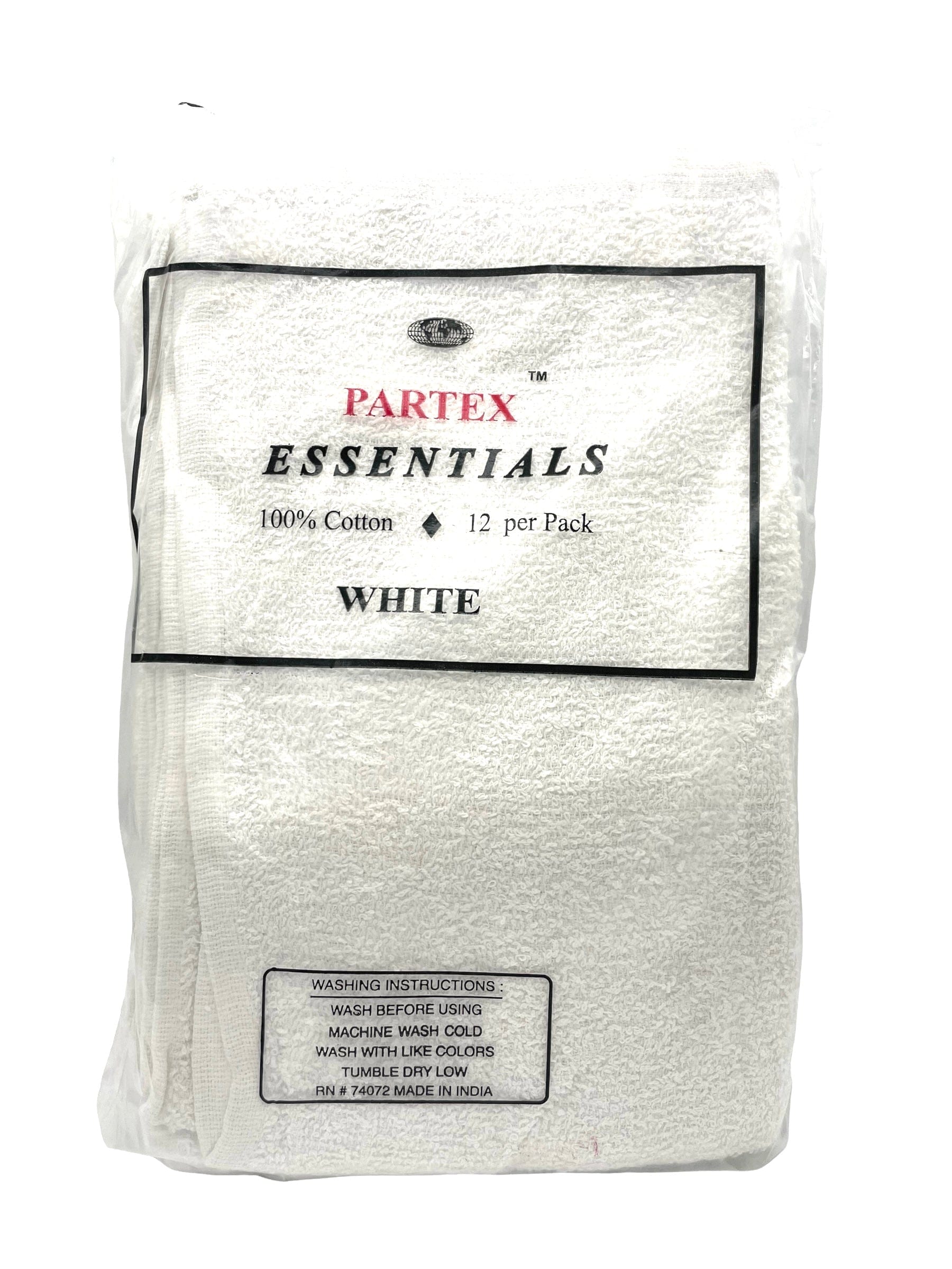 Towels 100% Cotton Partex Salon Professional 12 pk