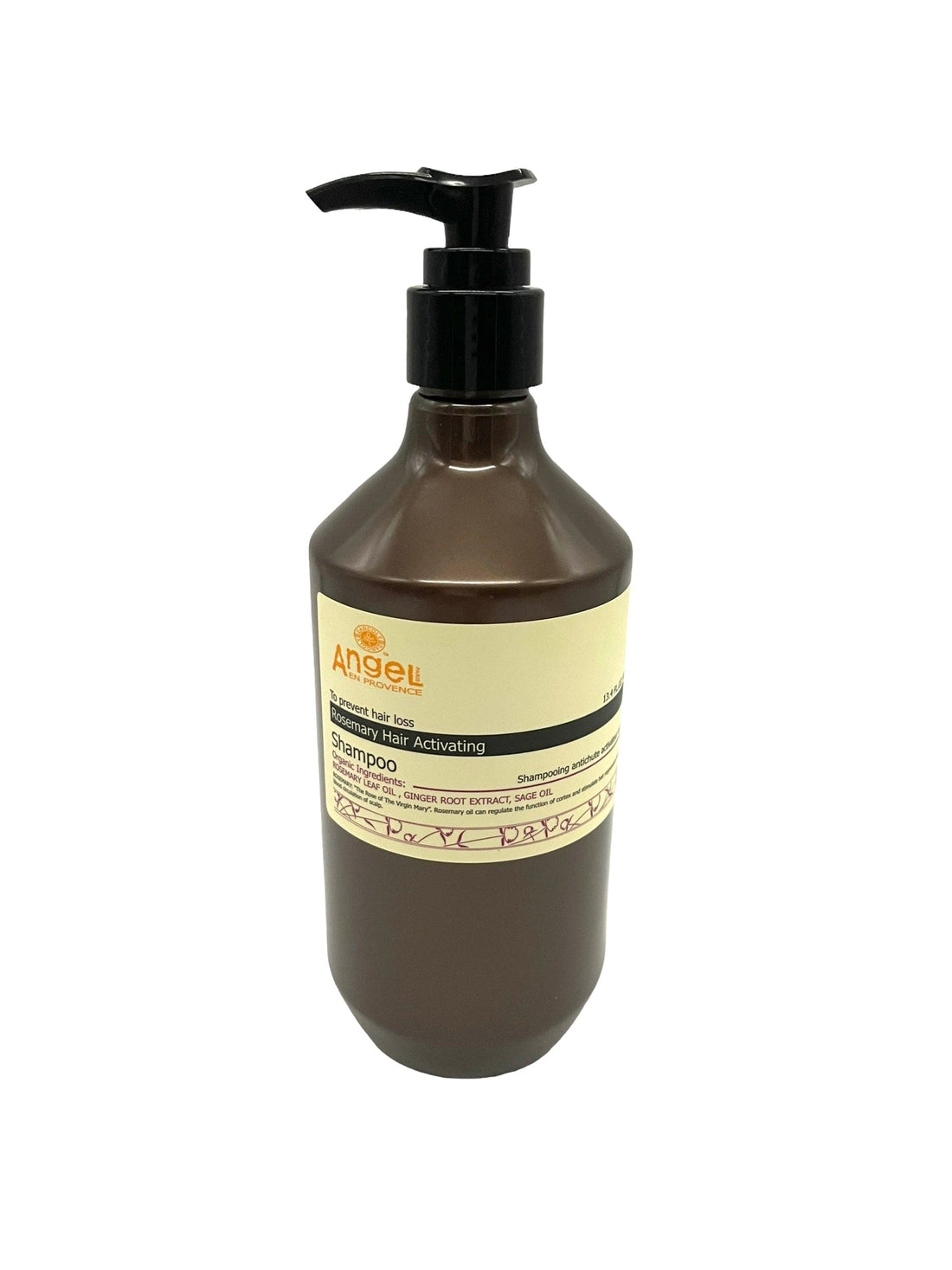 Angel Provence Organic Rosemary anti hair loss shampoo, conditioner and serum three-step routine